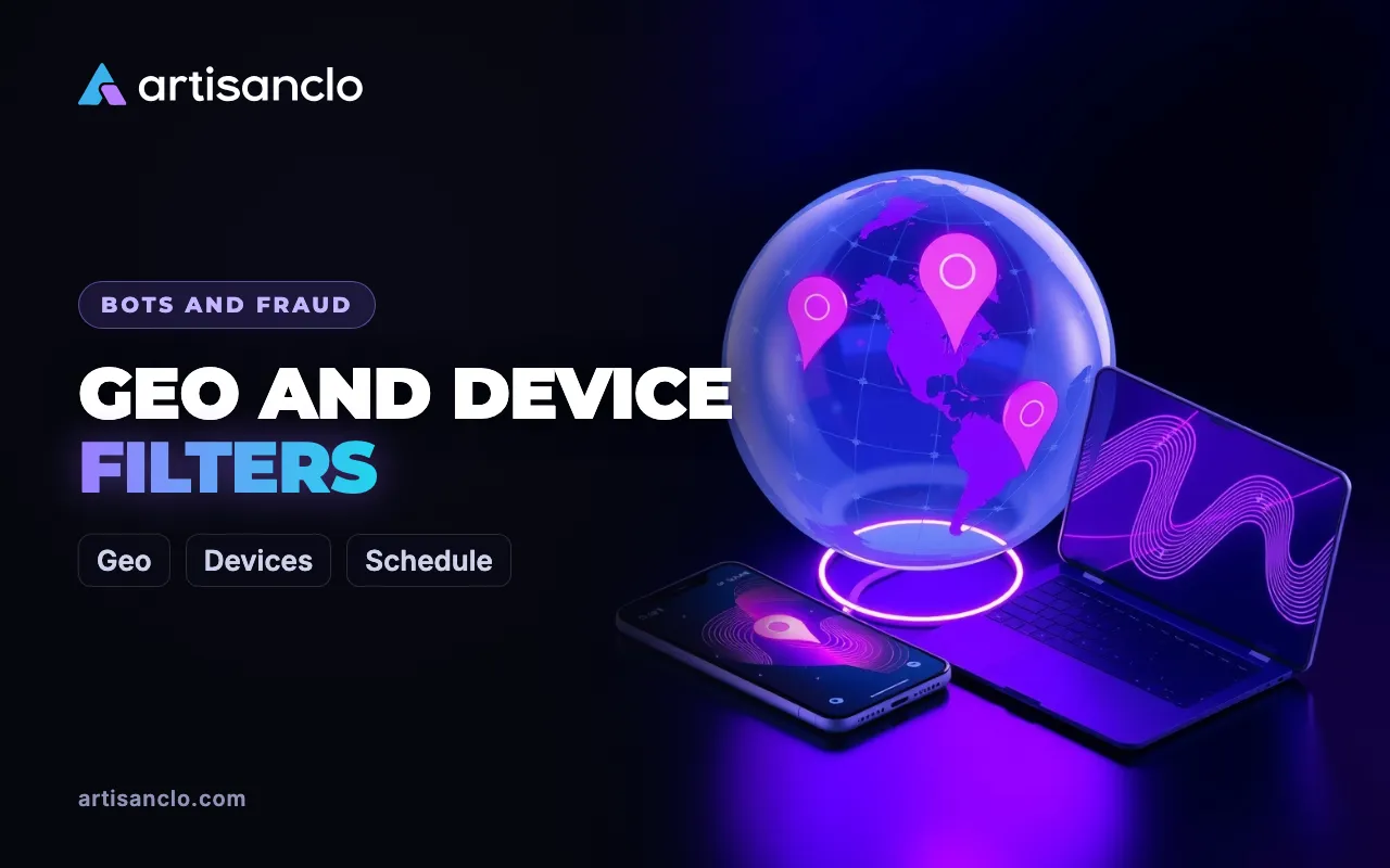 Filtering by Geo, Language, Device and Schedule: Precise Targeting on Your Side