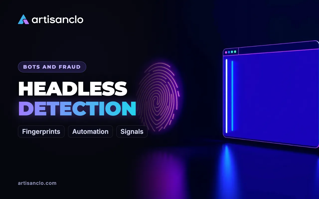 Headless Browser Detection and Browser Fingerprinting: How a Filter Tells a Program From a Person