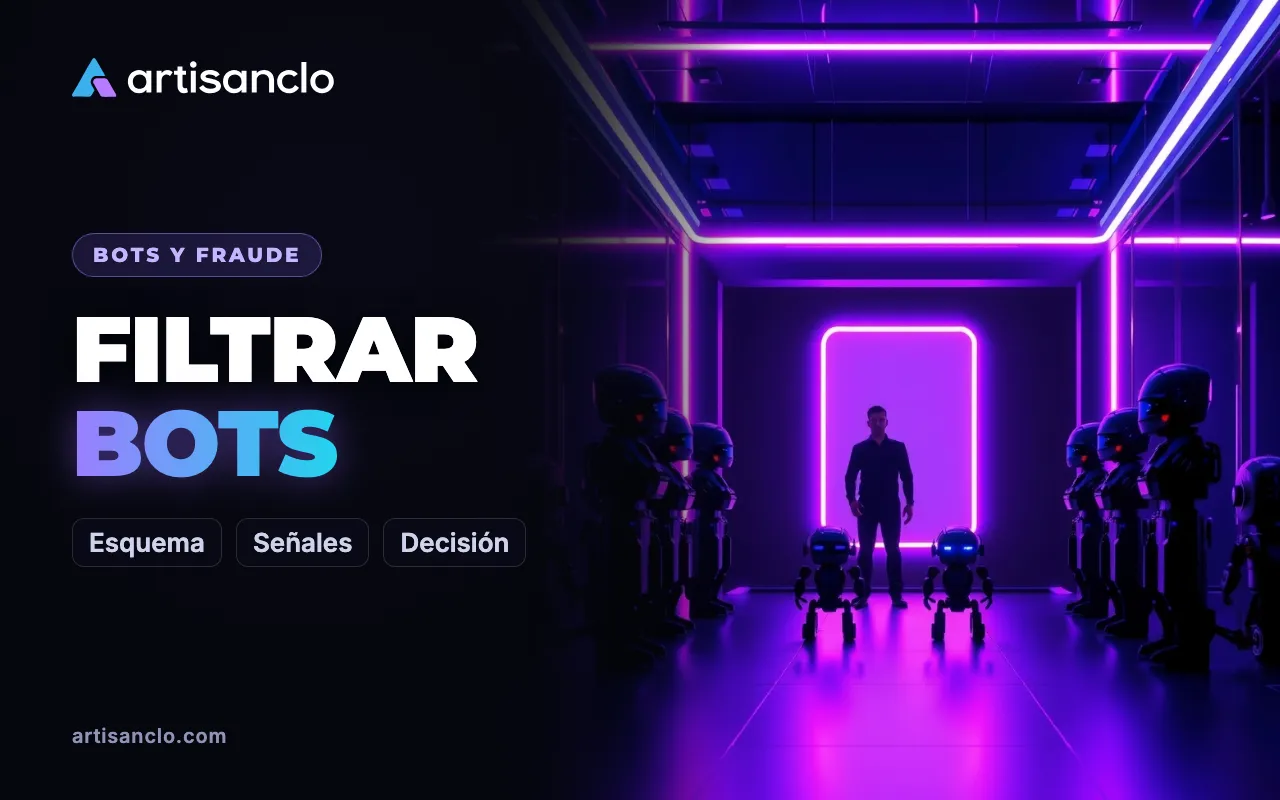 Cómo filtrar bots en el tráfico publicitario sin perder a las personas reales