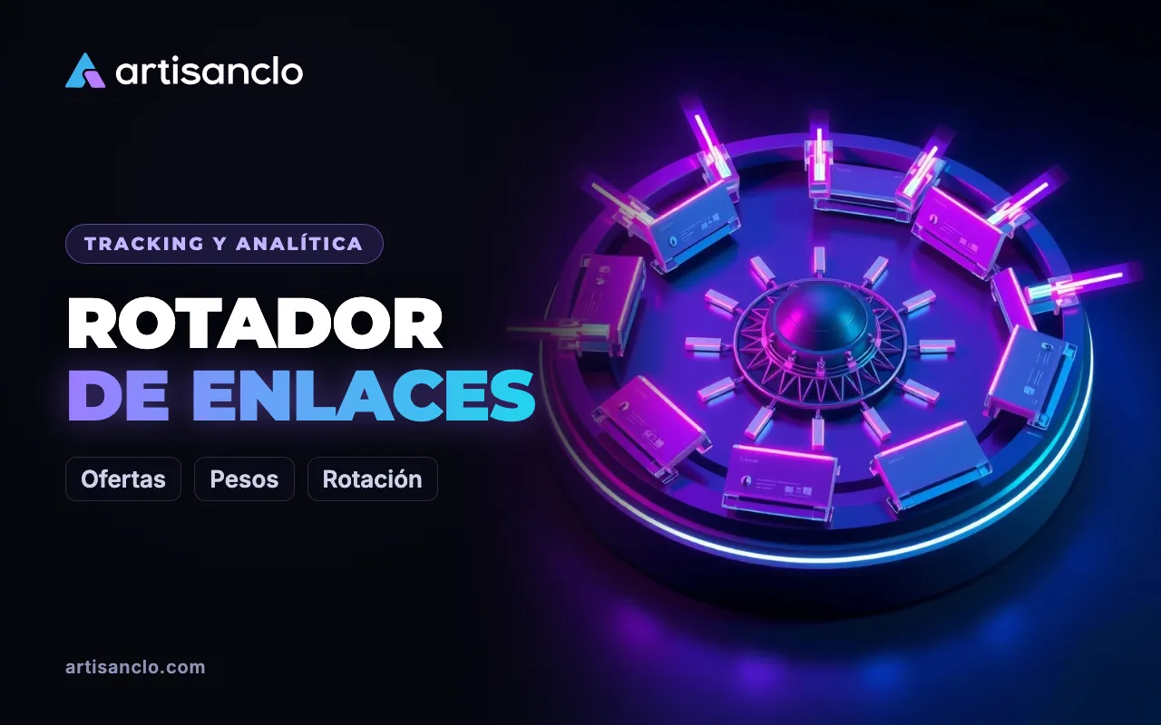 Rotador de enlaces: cómo funciona la rotación de ofertas y landings