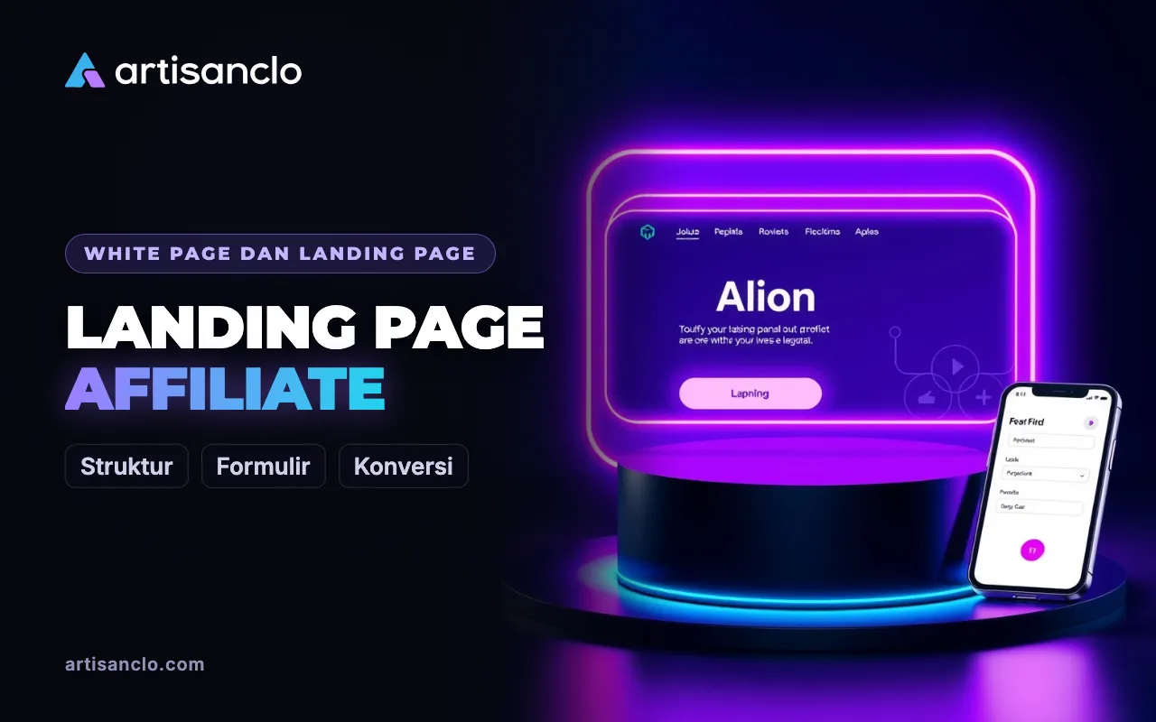 Landing Page untuk Affiliate Marketing: Cara Membuat Halaman Offer yang Konversi