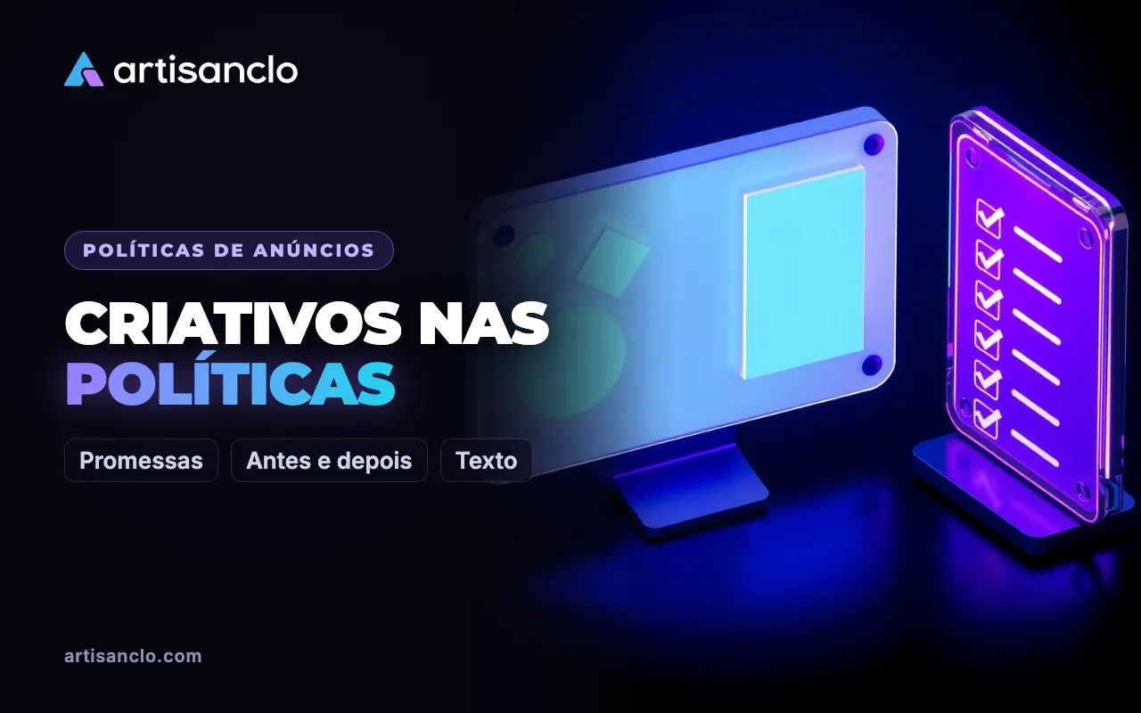Criativos dentro das políticas: como fazer promessas, lidar com antes e depois e avisos legais