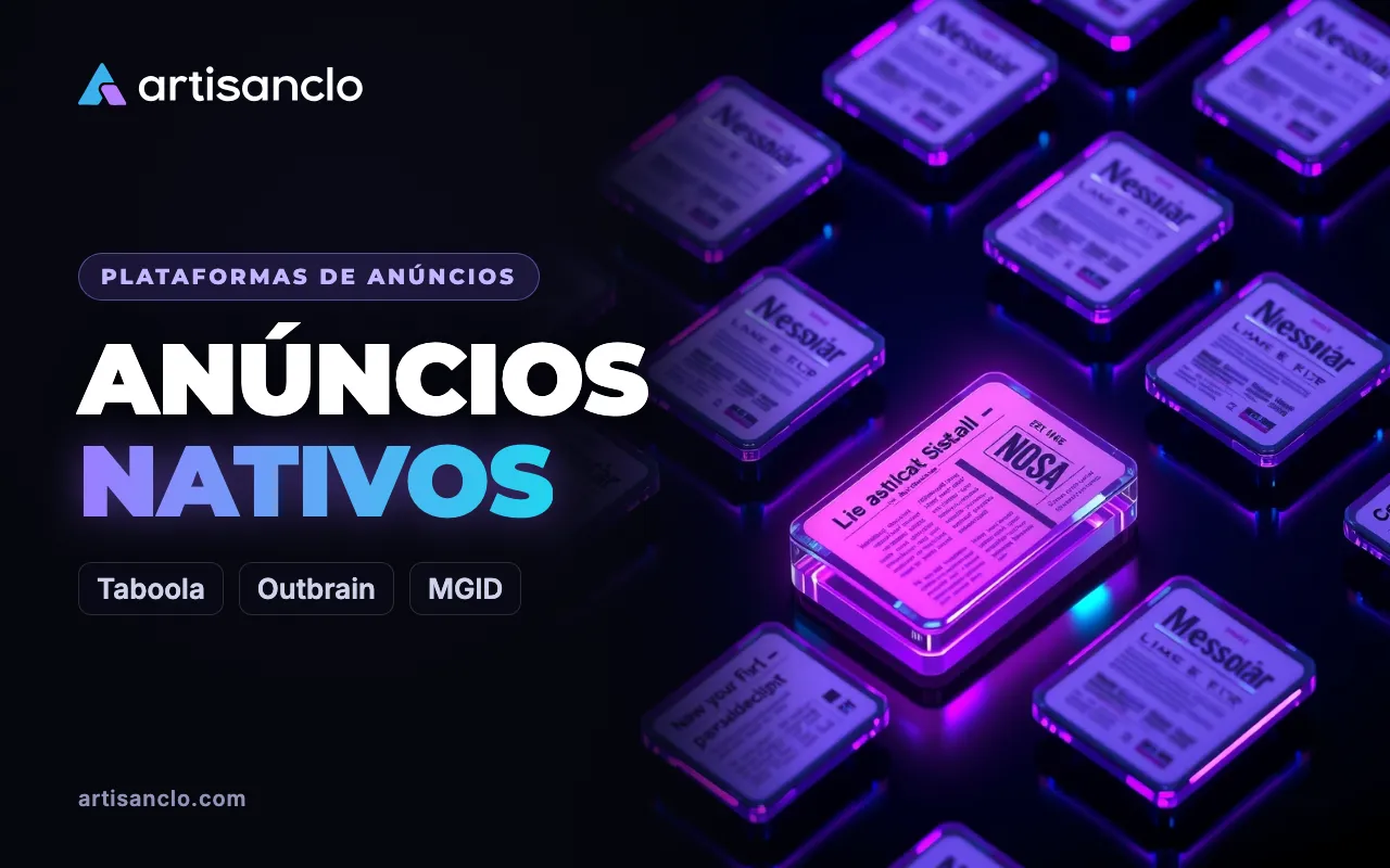 Anúncios nativos no marketing de afiliados: filtragem, sites e tracking na Taboola, Outbrain e MGID
