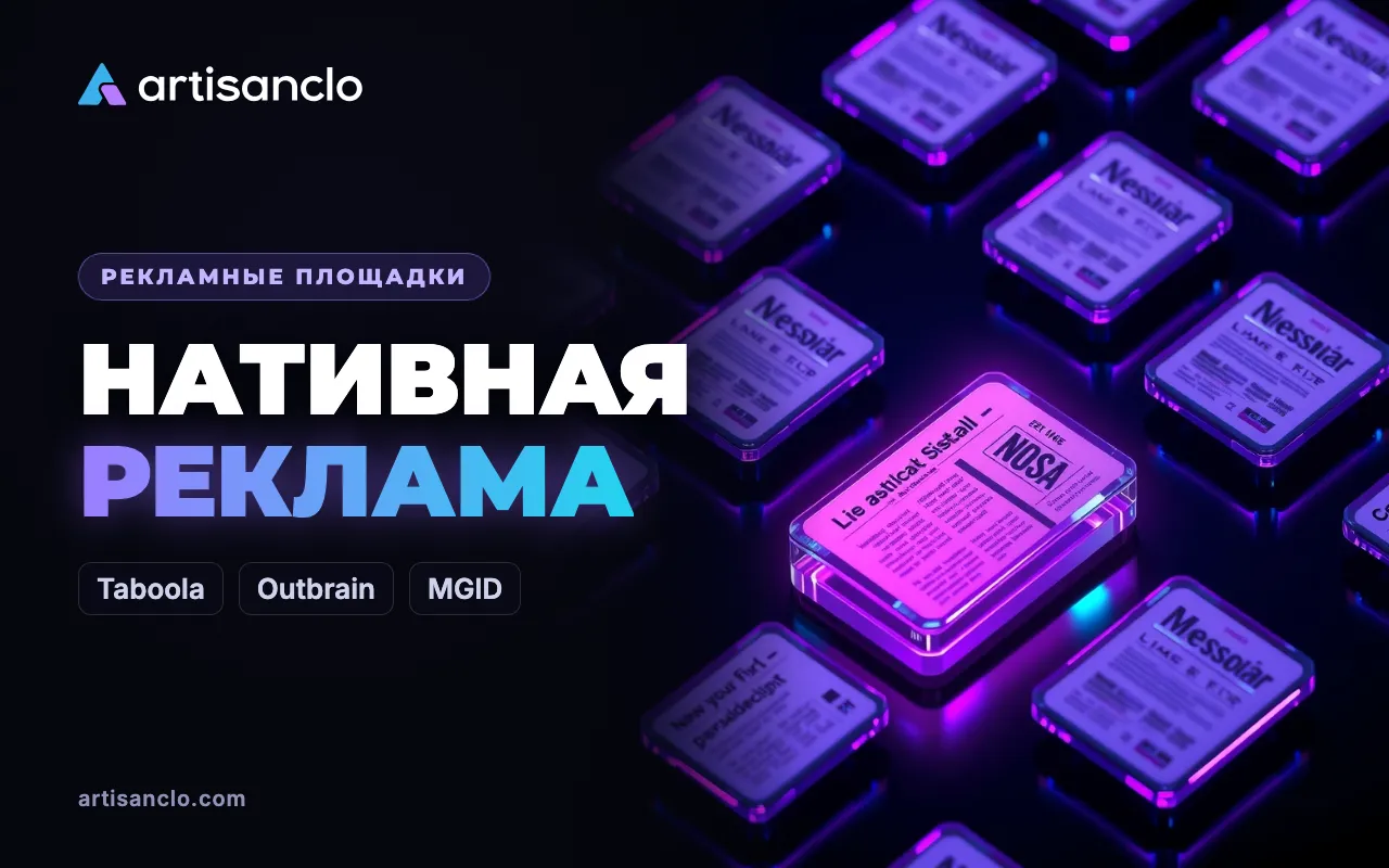 Нативная реклама в арбитраже: фильтрация, площадки и трекинг в Taboola, Outbrain и MGID