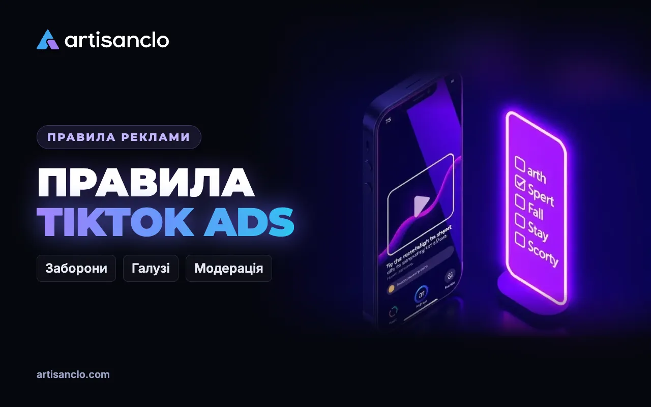 Правила реклами TikTok: що не можна рекламувати і як чесно пройти перевірку