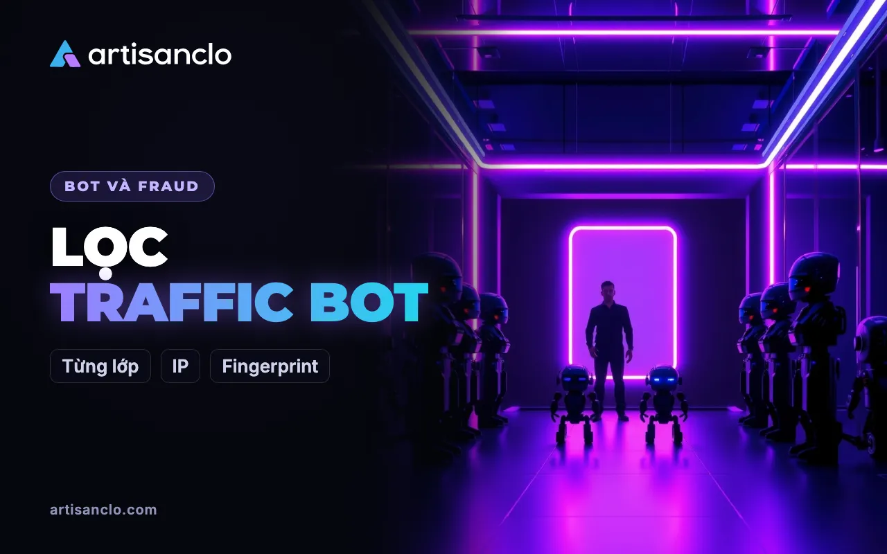 Cách lọc traffic bot trong quảng cáo mà không mất người thật