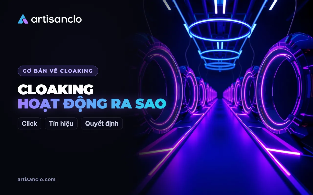 Cloaking hoạt động như thế nào: đường đi của click từ quảng cáo tới offer